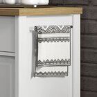 Aparador Chá 2 Portas De Correr 2 Gavetas Ba-145 Denver  Bran