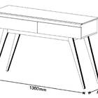 Aparador Classic 1.36 Freijó Com Off White - Imcal Móveis