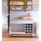 Aparador Classic Com Adega Branco Acetinado G29 - Imcal