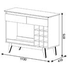 Aparador Classic Com Espelho Decorativo Adnet 67cm Hi01 Off W