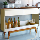 Aparador Classic Ii Off White E Freijó