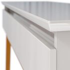 Aparador Classic Pés Em Madeira - Off White