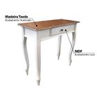 Aparador Clássico Com 1 Gaveta - Branco Provençal/imbuia