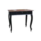 Aparador Clássico Com 1 Gaveta - Preto Provençal/imbuia