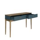 Aparador Colonial Com 2 Gavetas Mdp 136x41x83cm Mel Petroleo