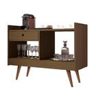 Aparador Com 1 Gaveta E 2 Prateleiras Rennes Canela