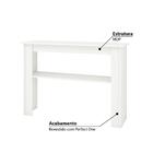 Aparador Com 1 Prateleira Branco