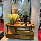 Aparador Com 2 Gavetas E Cachepô  Botânico Móveis Montanhês