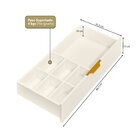 Aparador Com 5 Gavetas E Porta Objetos Vita Yescasa Off White