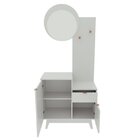 Aparador Com Espelho E Gancho 2 Portas E 1 Gavetas Ap Espress