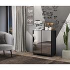 Aparador Com Espelho Multimóveis Cantinho Do Café Com 2 Porta