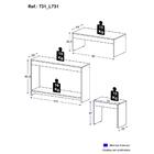 Aparador Com Mesa De Centro E Mesa Lateral Lyon Multimóveis