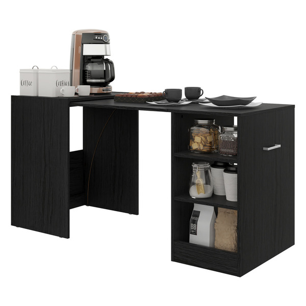 Aparador Com Mesa Dobrável Multimóveis Cantinho Do Café Ibiza