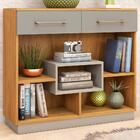 Aparador Com Nichos 2 Gavetas Ra03 Fell