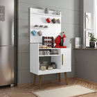 Aparador Com Painel Cantinho Do Café Casa Ou Escritório Plus