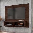 Aparador Com Painel Post Nogal Preto Fosco