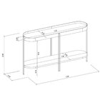 Aparador Com Pés Em Metal Preto Mônaco Linea Brasil