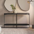 Aparador Com Pés Em Metal Preto Mônaco Linea Brasil