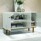 Aparador Com Prateleira E Buffet Thompson Off White Perolizad