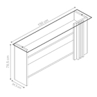 Aparador Com Prateleiras Rich Naturale Off White