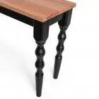 Aparador Com Vidro 120cm Madeira Maciça Pés Torneados Gardêni