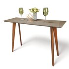 Aparador Com Vidro 120x40cm Slim Fendi