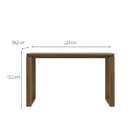 Aparador Craft Garapa 120 Cm