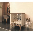 Aparador Cristaleira 2 Portas Com Adega Encanto Móveis Fazzio