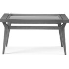 Aparador Crystal Nogal E Amarelo