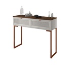 Aparador Curitiba Beige Imbúia Cobre Bnn Decor