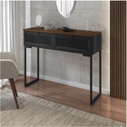 Aparador Curitiba Preto Imbúia Bnn Decor