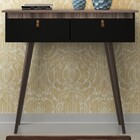 Aparador Dallas 2 Portas Nogueira/preto - Jcarvalho