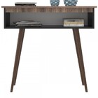 Aparador Dallas 2 Portas Nogueira/preto - Jcarvalho