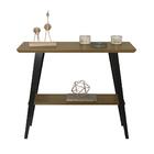 Aparador Davi 90x30 Tampo Mdf 30mm Pé Em Madeira Freijó/pés P