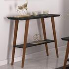 Aparador Davi Preto/amadeirado Ofertamo