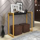 Aparador De Aço Estilo Industrial Com Tampo Em Mdf Ísis Decor