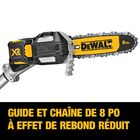 Aparador de Cerca Viva a Bateria Dewalt DCPS620B 20v 20cm