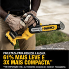 Aparador de Cerca Viva a Bateria Dewalt DCPS620B 20v 20cm