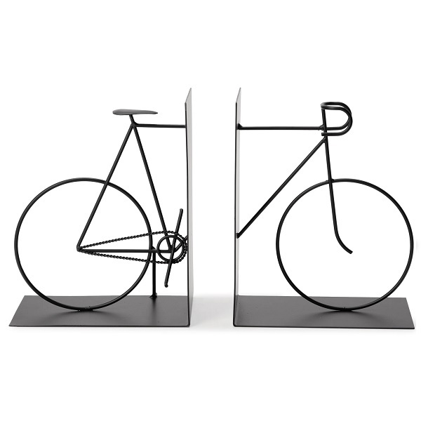 Aparador De Livro Bicicleta Em Metal Mart 15837