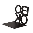 Aparador De Livros Preto Em Metal Mart 10946