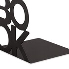 Aparador De Livros Preto Em Metal Mart 10946