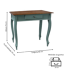 Aparador De Madeira Meyer Móveis Para Sala Com 1 Gaveta E Pés