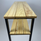 Aparador De Madeira Natural De Pinus Estilo Industrial