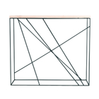 Aparador De Madeira Rústico Pequeno Messy Preto