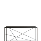 Aparador De Metalon E Madeira Forest Feel - Preto - 1,20x0,40