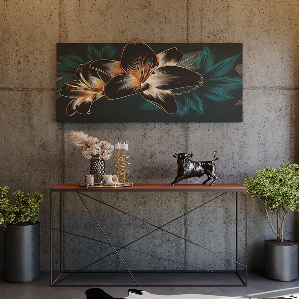 Aparador De Metalon E Madeira Forest Feel - Steel - 1,80x0,40