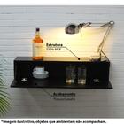 Aparador De Parede 1 Porta 82cm 100% Mdf - Preto