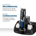 Aparador De Pelos Mondial Bg-03 Super Groom Preto Azul Bivolt