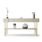 Aparador De Sala Com Prateleira Horus Off White/cinamomo H01