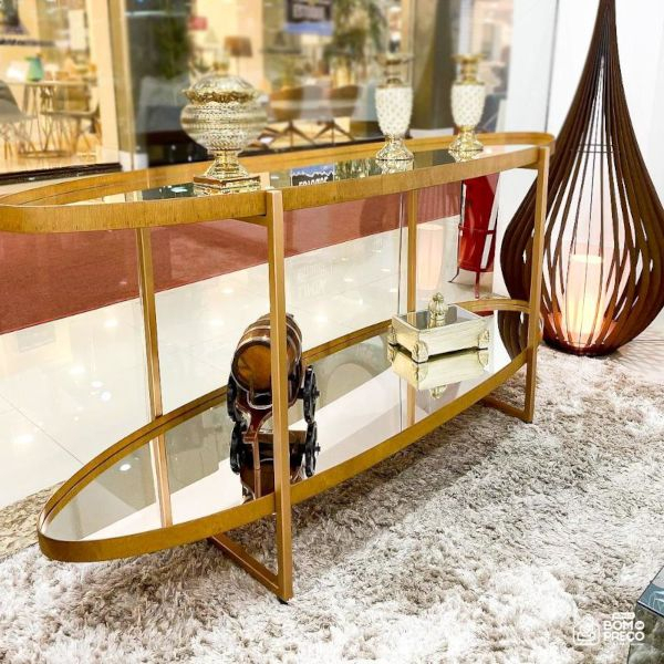 Aparador De Sala De Jantar Espelhado - Agnes - Móveis Montanh